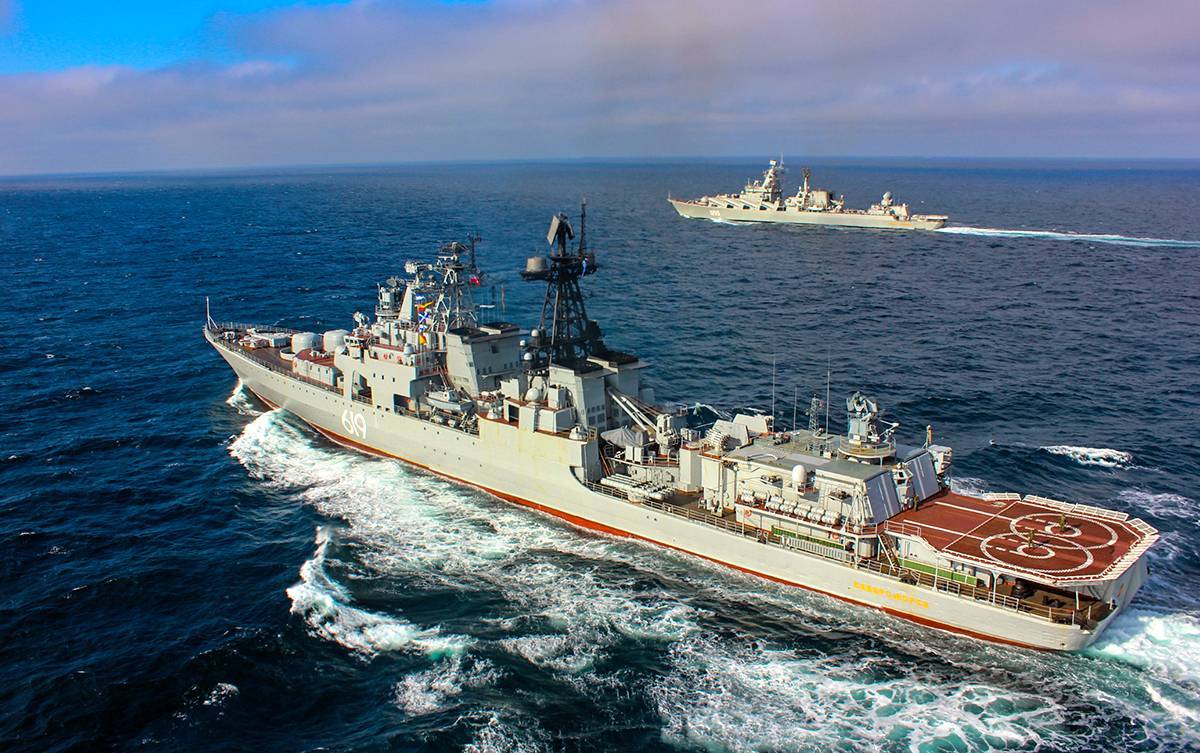 Россия может направить в Черное море крупную эскадру кораблей СФ и ТОФ
