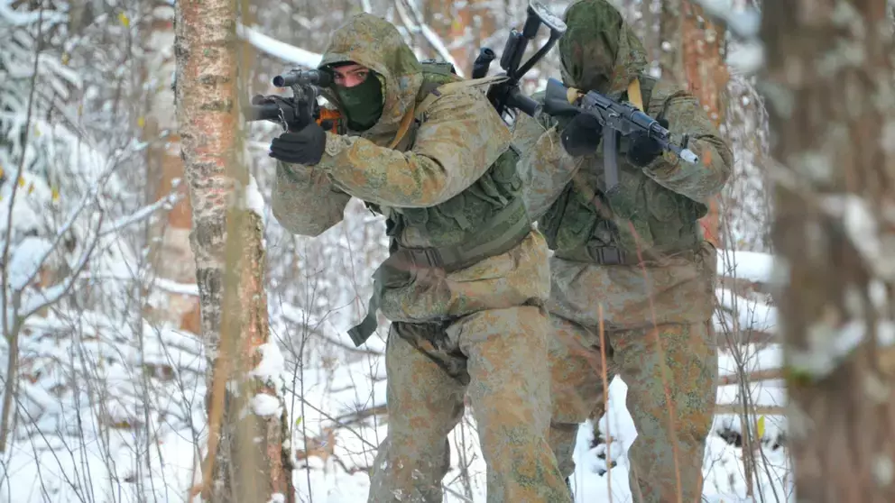 Военнослужащие ВВО уничтожили отряд «боевиков» на учениях в Белоруссии