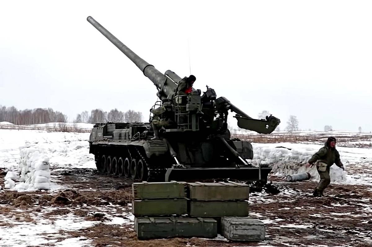 К границе Украины подтянули наиболее мощную артиллерию в составе армии РФ