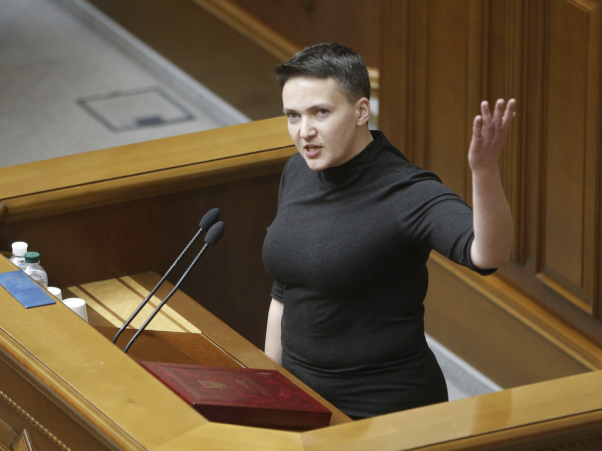 Савченко призвала срочно объявлять мобилизацию и отвоевывать Донбасс