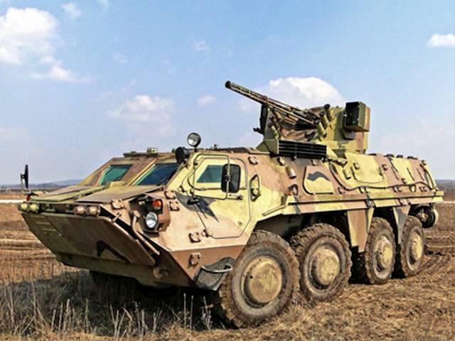 Дефектные украинские БТР-4 "Буцефал" в боях "захромали" на все колес