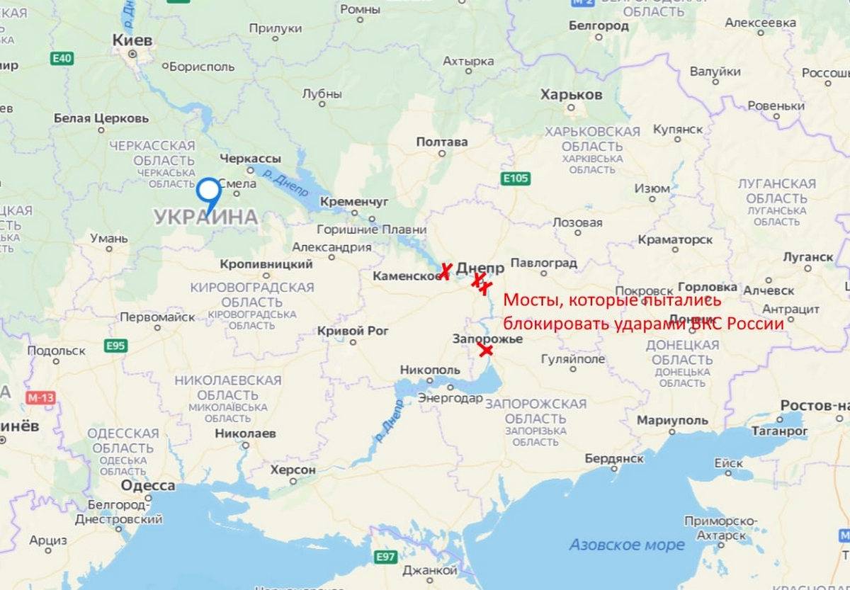 Россия начала «железнодорожное разрезание» Украины на две части