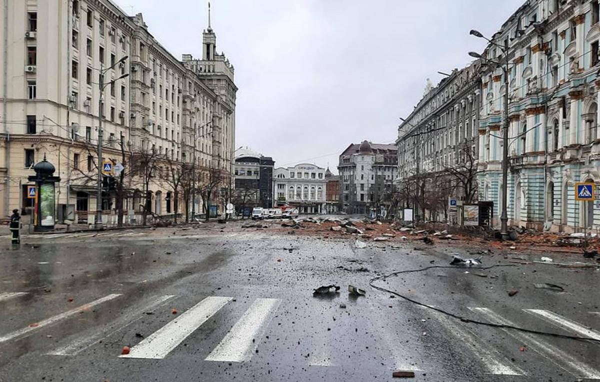 Киев ставит в Харькове кровопролитие среди мирных жителей на поток