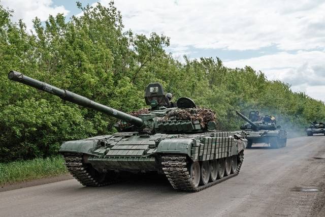 Прибывшие из Восточной Европы Т-72 не спасет украинская "реактивная броня"