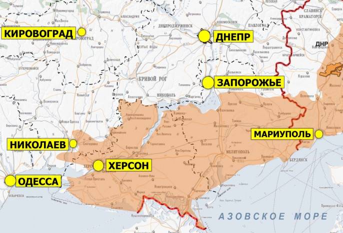 Херсонская и Запорожская области: ещё не Россия, но уже не Украина