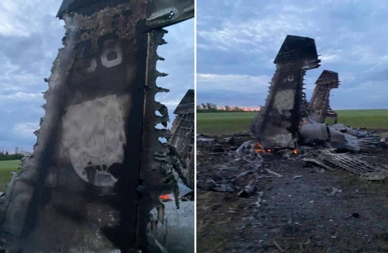 Самолет, падению которого радовались бойцы ВСУ, оказался украинским