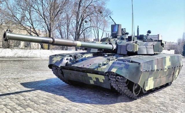 Два украинских танка "Оплот-М", по всей видимости, уничтожены