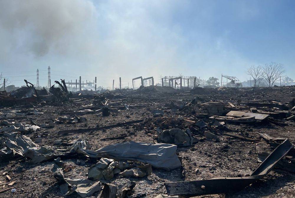 Последствия удара ВСУ по Новой Каховке сравнили со взрывом в Бейруте