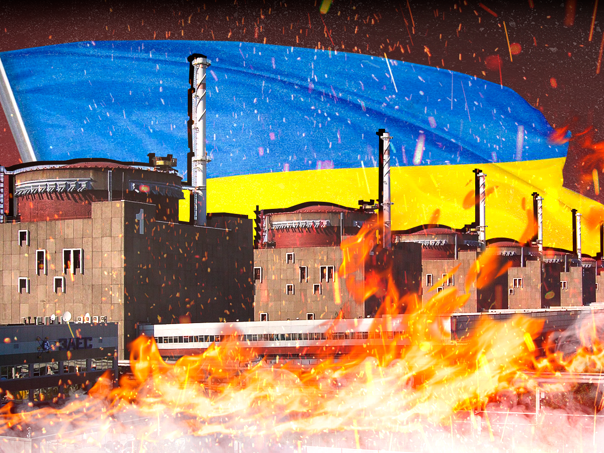 Удары по Запорожской АЭС грозят обернуться новой «Фукусимой»