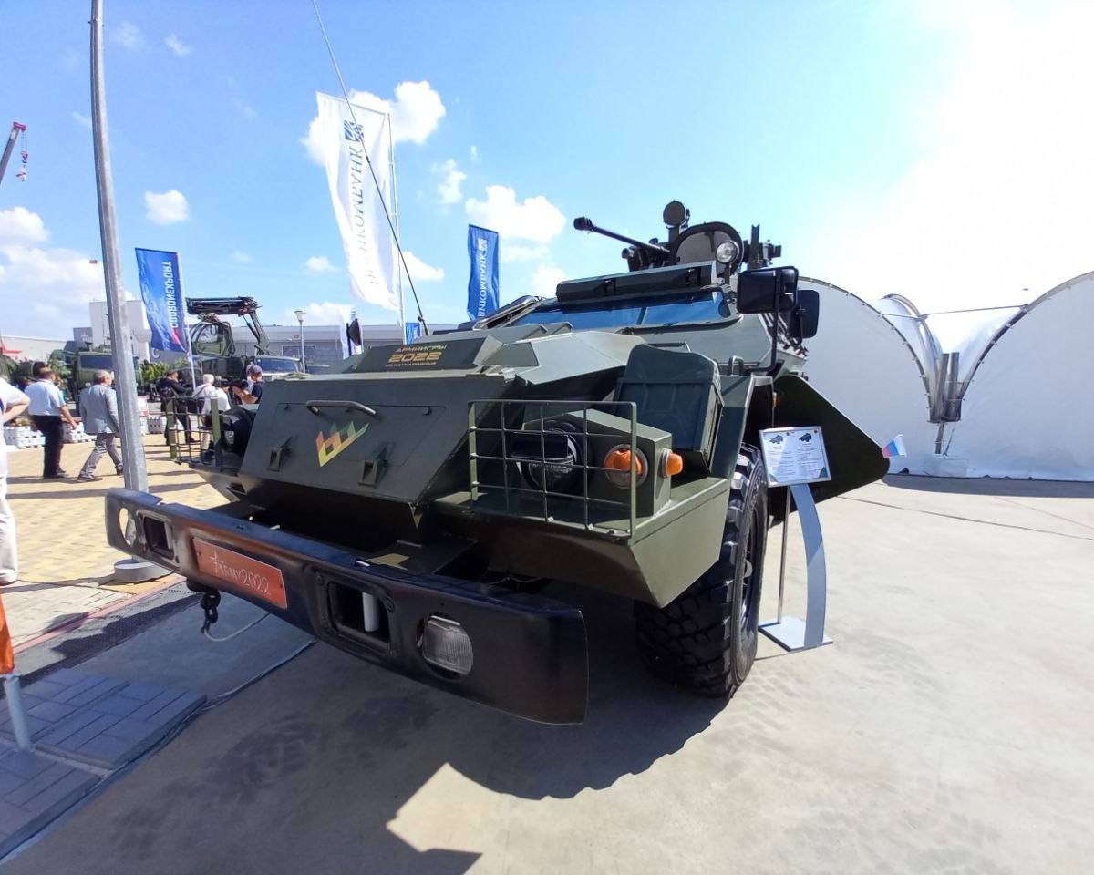 КамАЗ-43269 «Выстрел» с башенным модулем впервые показали на форуме «Армия»