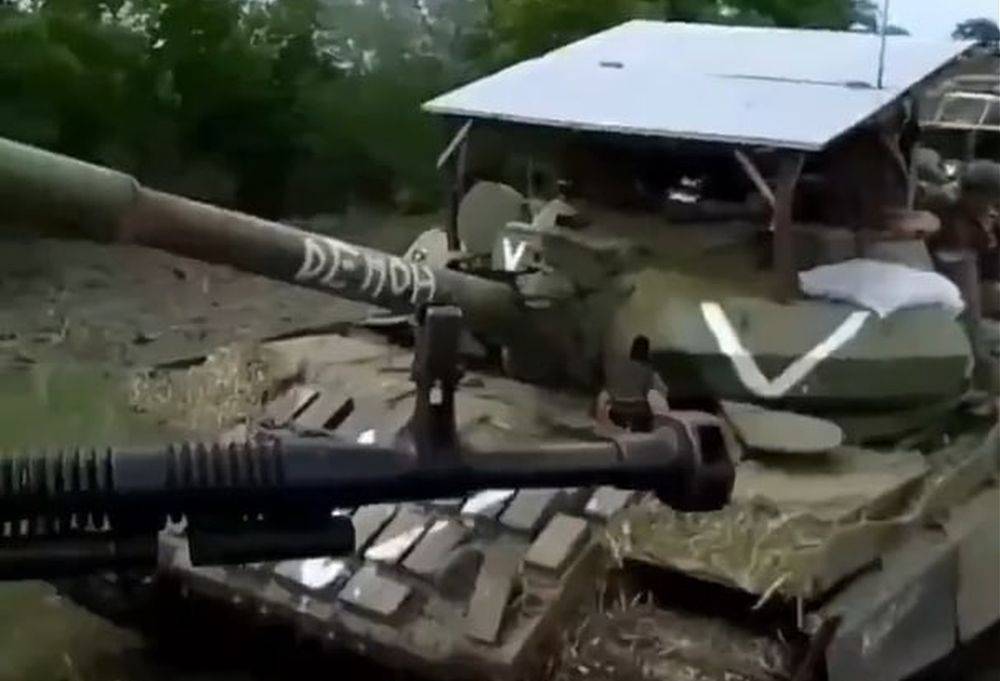 Видоизменённая версия танка Т-62М появилась на южном направлении