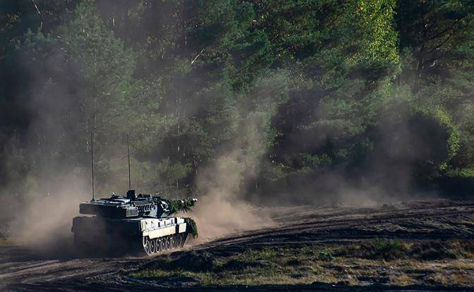 Танковый бой на Украине: НАТО бросает на Херсонский фронт Leopard 2А4