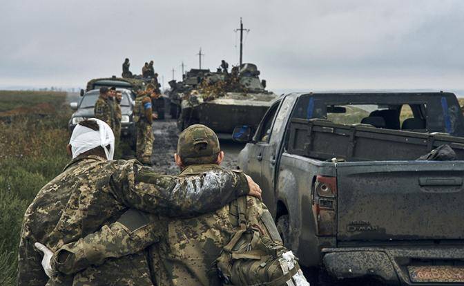 В «битве при Ингульце» украинцы теряют трезвомыслие, людей и технику