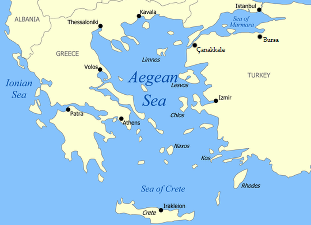 Турция показала переброску войск Греции на демилитаризованные острова