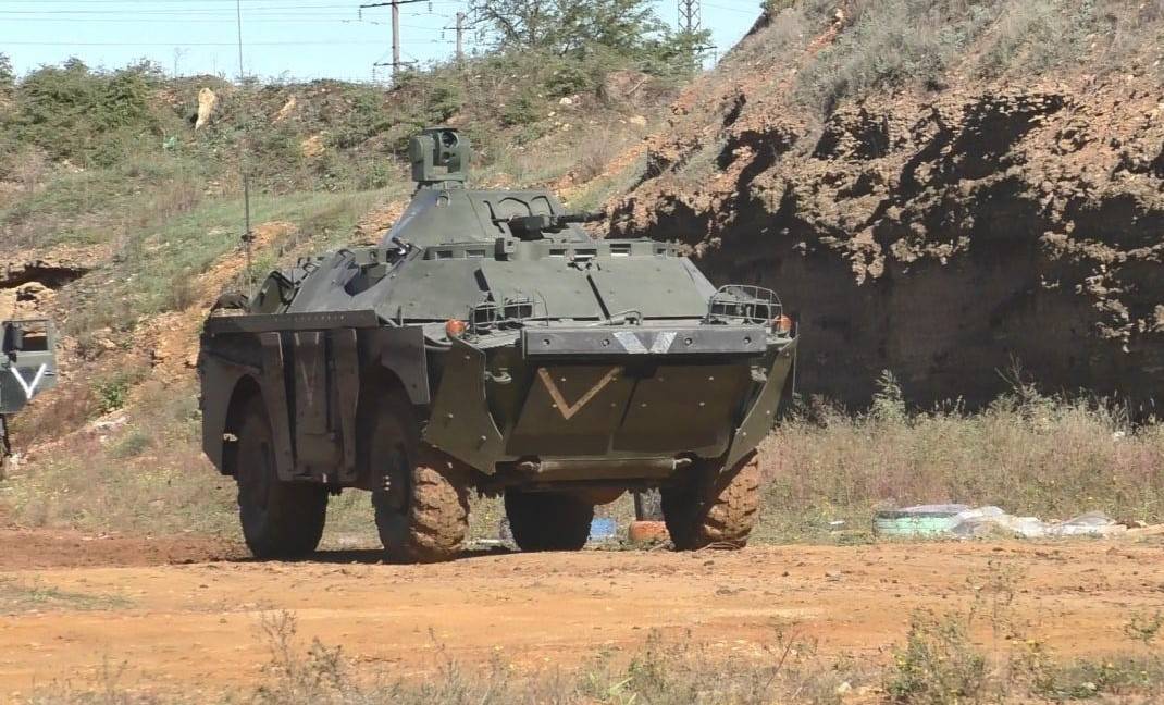 Новое вооружение на обороне Херсона: ВДВ освоили модернизированный БРДМ-2МС