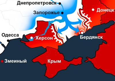 Лондон готовит прорыв ВСУ к Азовскому морю и рассечение территории РФ