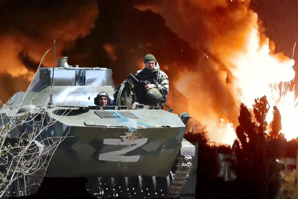 Донбасс: российская армия отбивает атаки по всему фронту