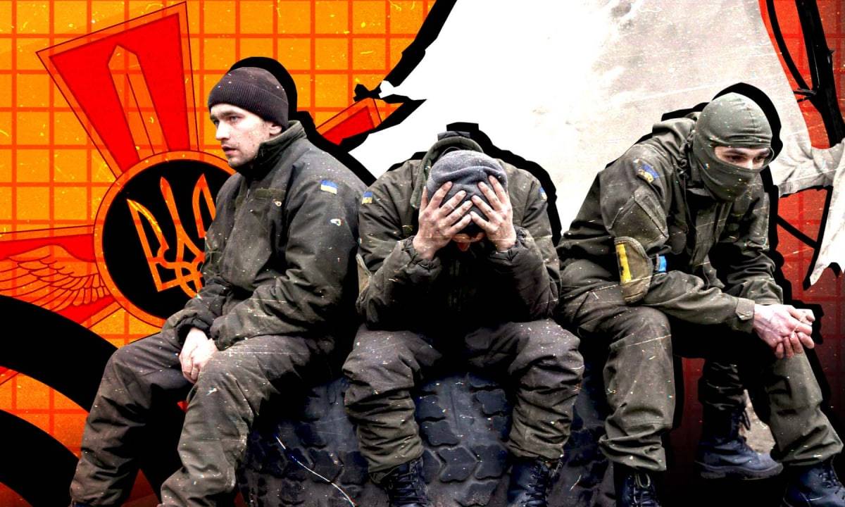 Попавшие в плен солдаты ВСУ избавляются от националистических татуировок