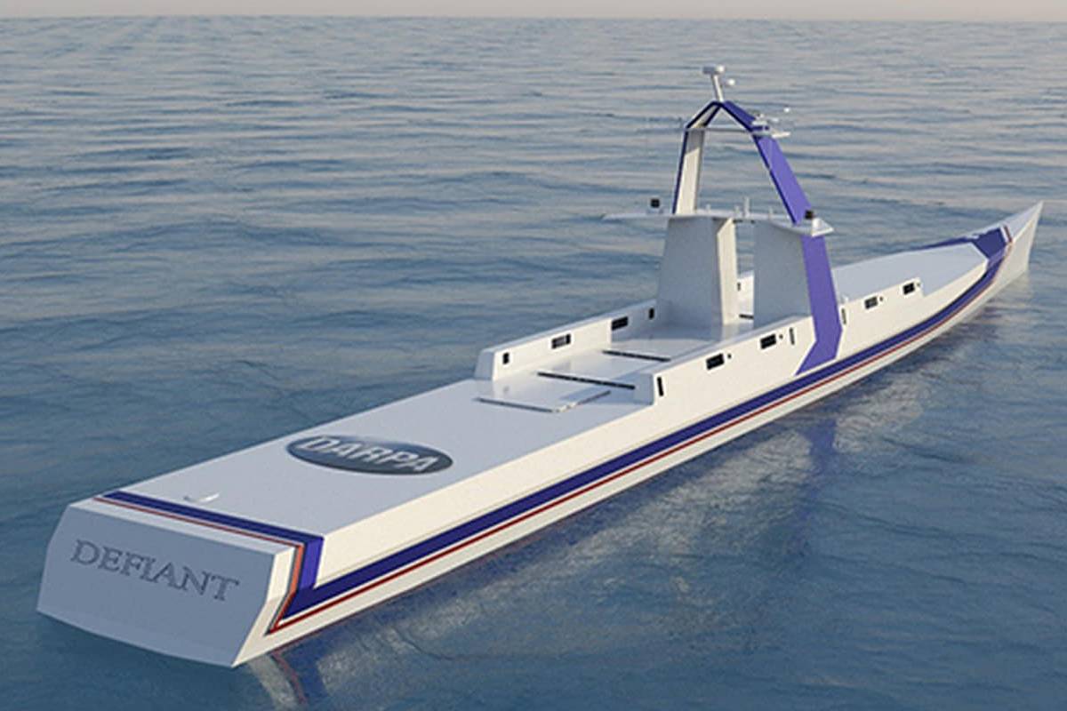 DARPA испытает необитаемый корабль в 2024 году