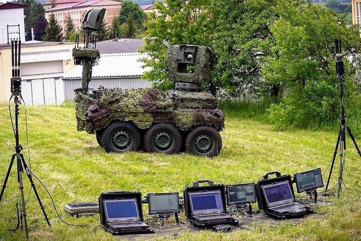 UGV чешского производства на форуме сил будущего