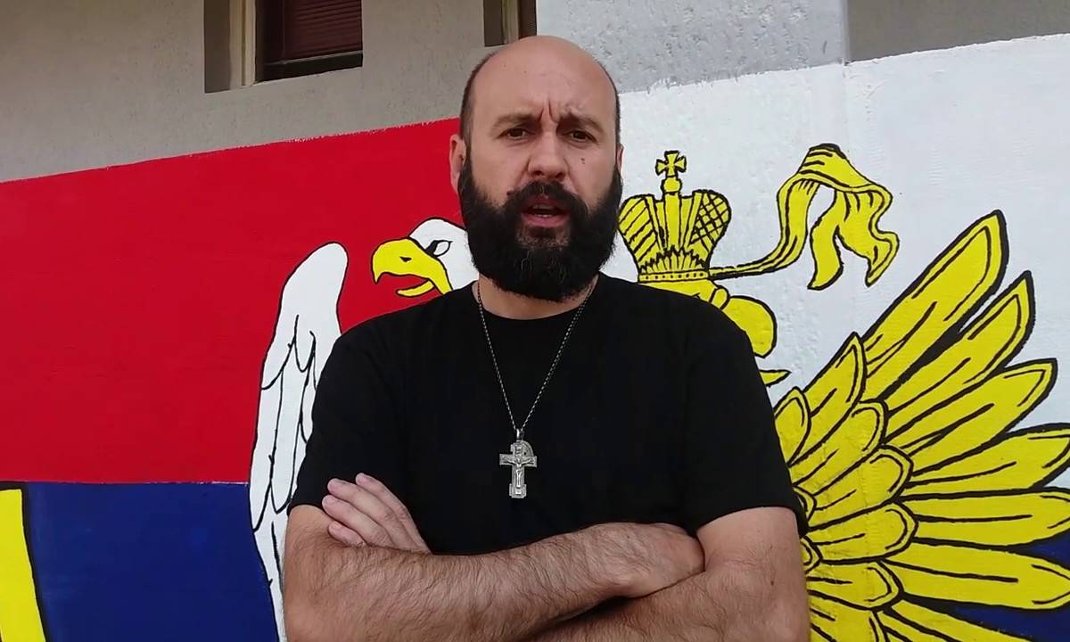 Сербского добровольца Братислава Живковича доставили в Москву