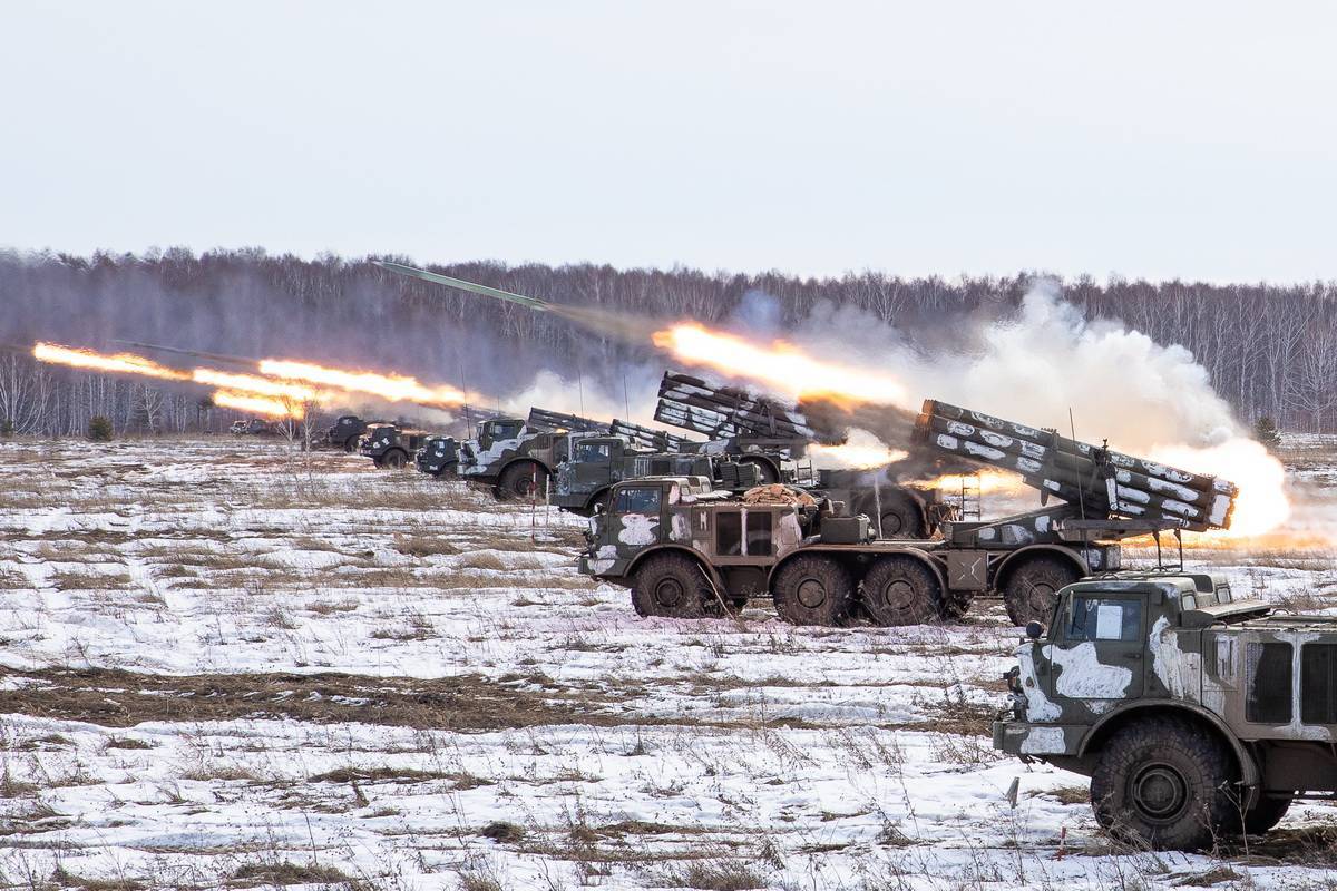Реактивная артиллерия РФ уничтожила до 150 украинских боевиков у Кременной