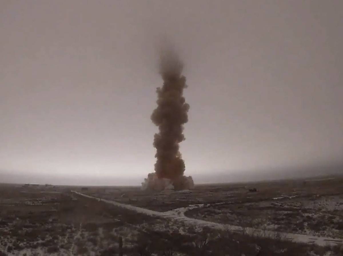 ВКС России испытали новую ракету системы противоракетной обороны