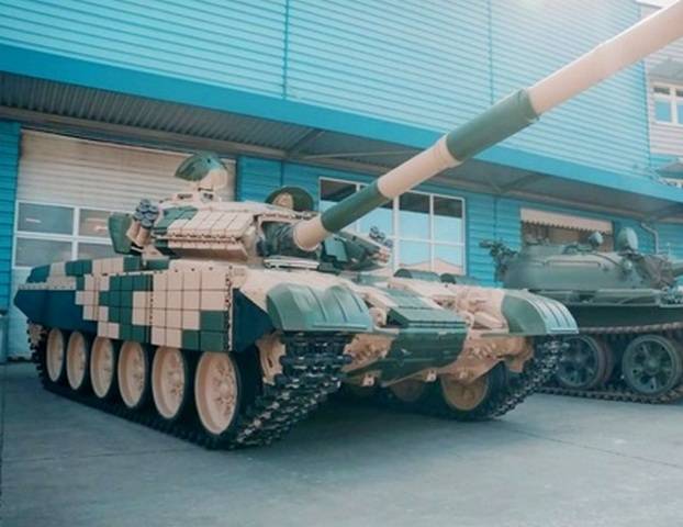 "Африканские" модернизированные Т-72М скоро появится на Украине