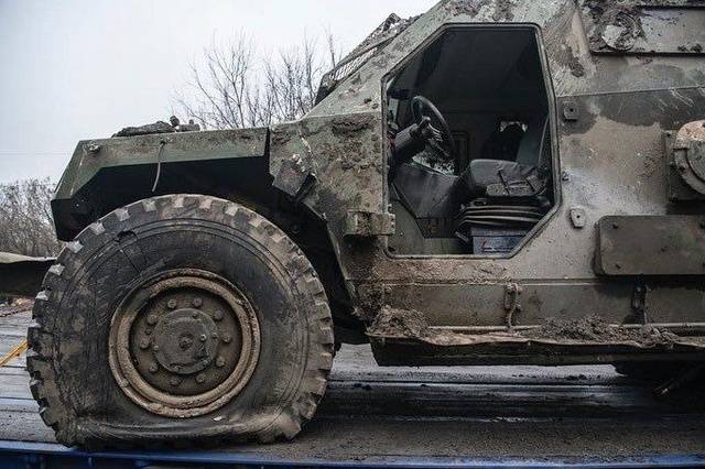 Бронированные подарки ВСУ Порошенко MLS SHIELD - уничтожает армия России