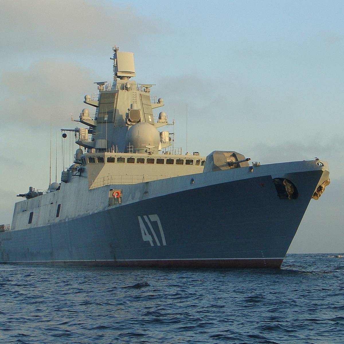 Один в море воин: «Адмирал Горшков» с «Цирконами» заставил понервничать