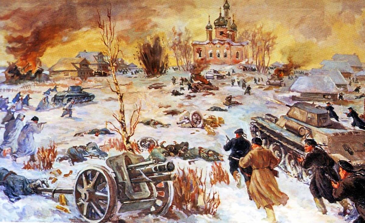 Битва за Москву немцы под Москвой