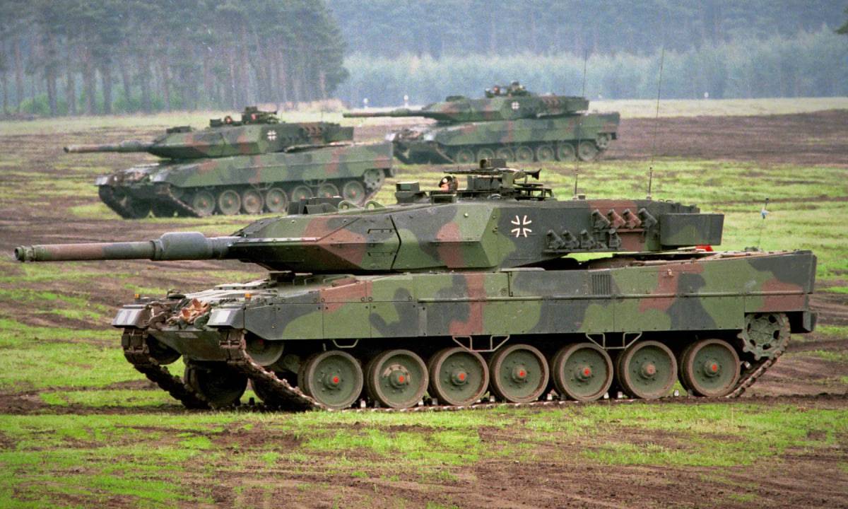 «Будут гореть»: бои на Украине подорвут престиж немецких танков Leopard 2