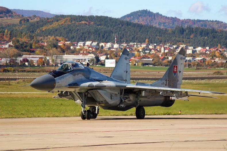 МиГ-29 из стран НАТО отвели на Украине считаные дни