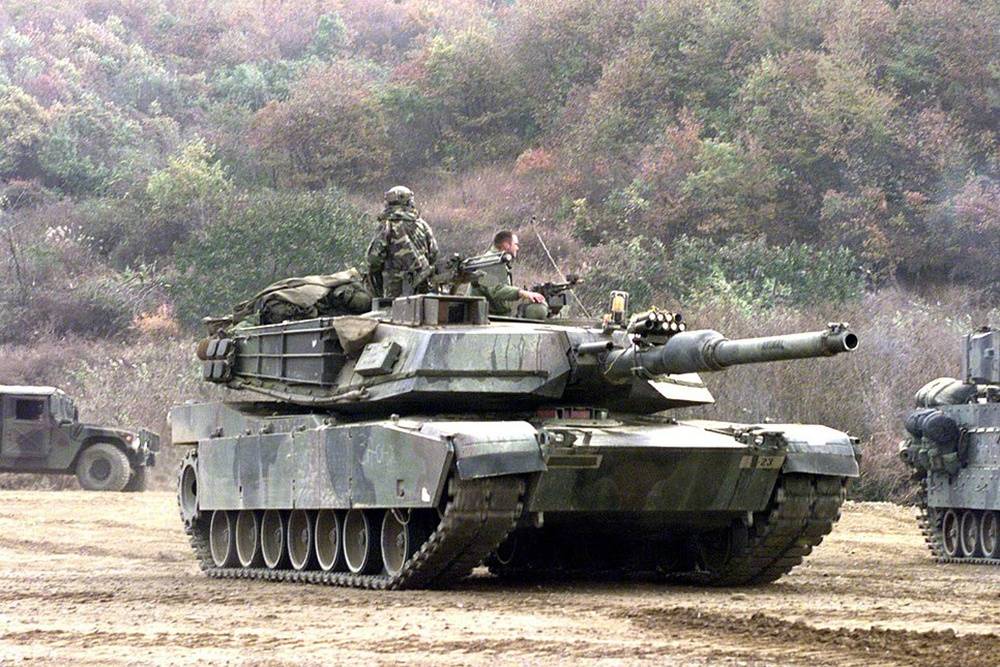 Танки М1А1 Abrams на Украине, возможно, также будут минировать перед боями