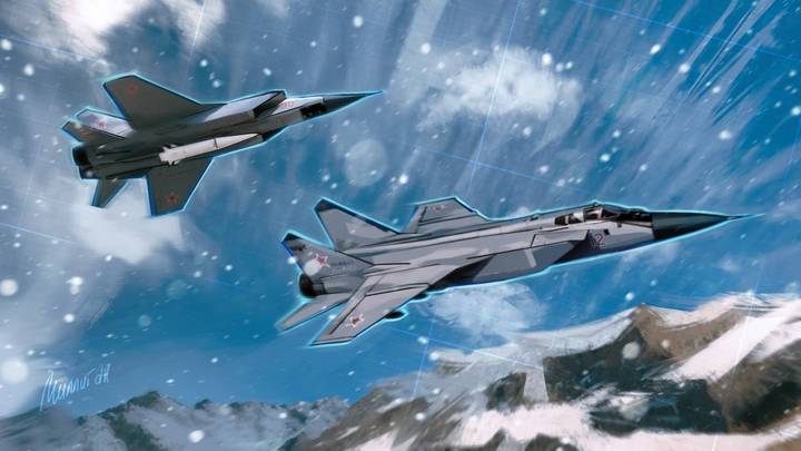 The Sun: Россия опубликовала «леденящее душу» видео маневров МиГ-31