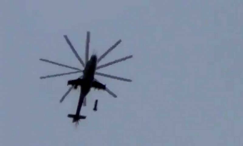 На Украине заявили о сбросе ВКС РФ авиабомб с вертолетов в Сумской области