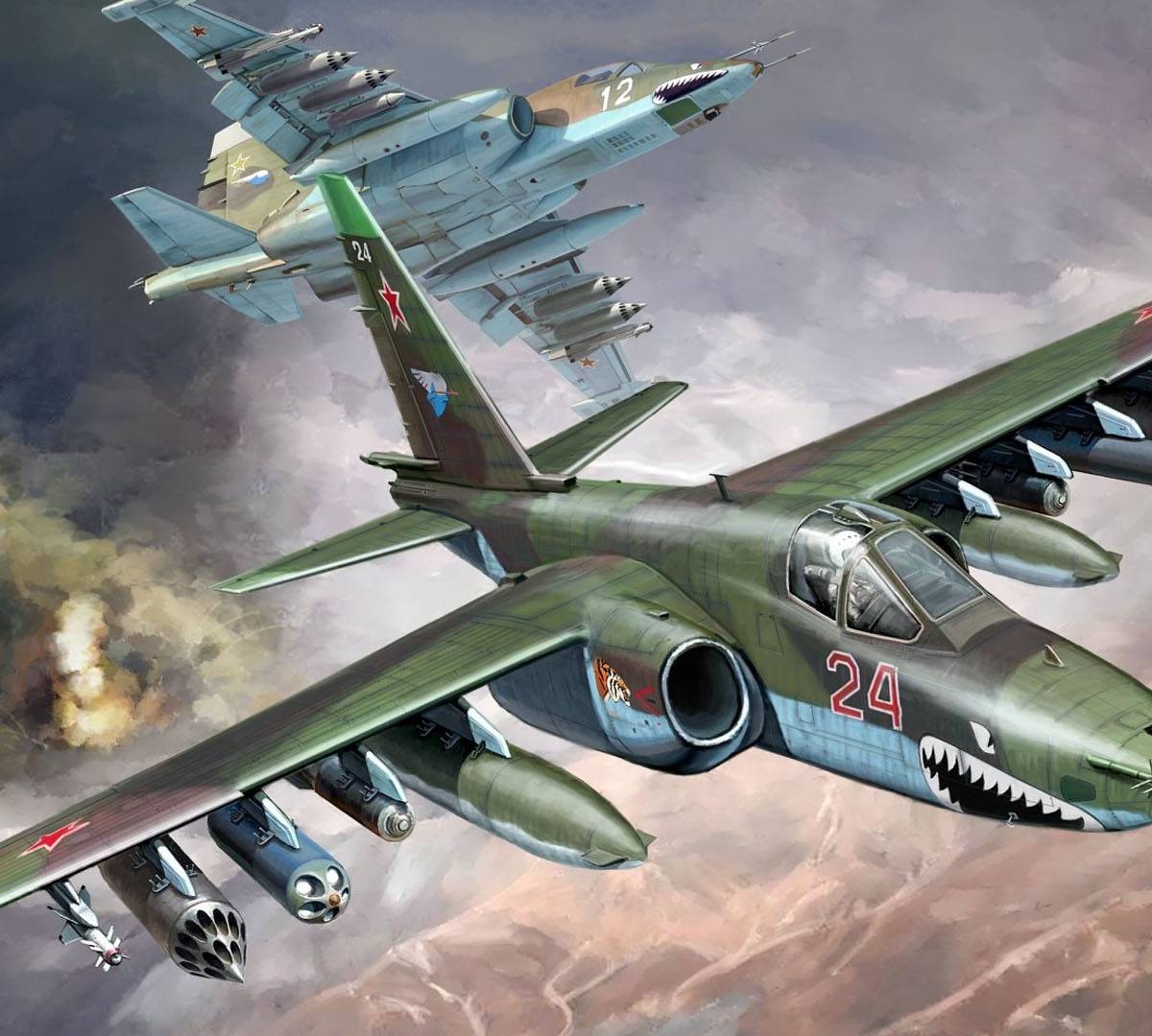 «Летающий танк»: американцы вздрогнули от мощности российского Су-25