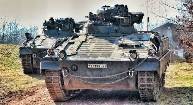 Танки Leopard 1A5DK и БМП Marder очень быстро превратятся в металлолом