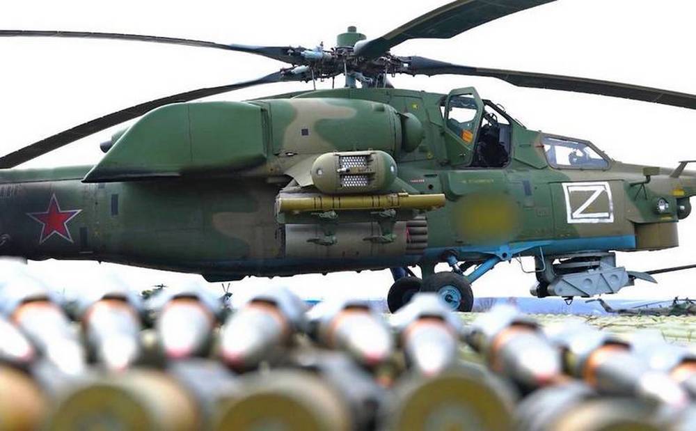 Российские вертолетчики начали уничтожать «Леопарды» колоннами