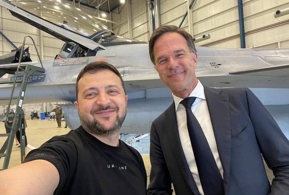 Зеленский преждевременно объявил о передаче Нидерландами Украине 42 F-16