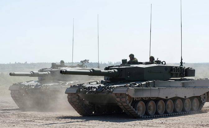 «Украинизация» Leopard 2 с помощью «Контакт-1»
