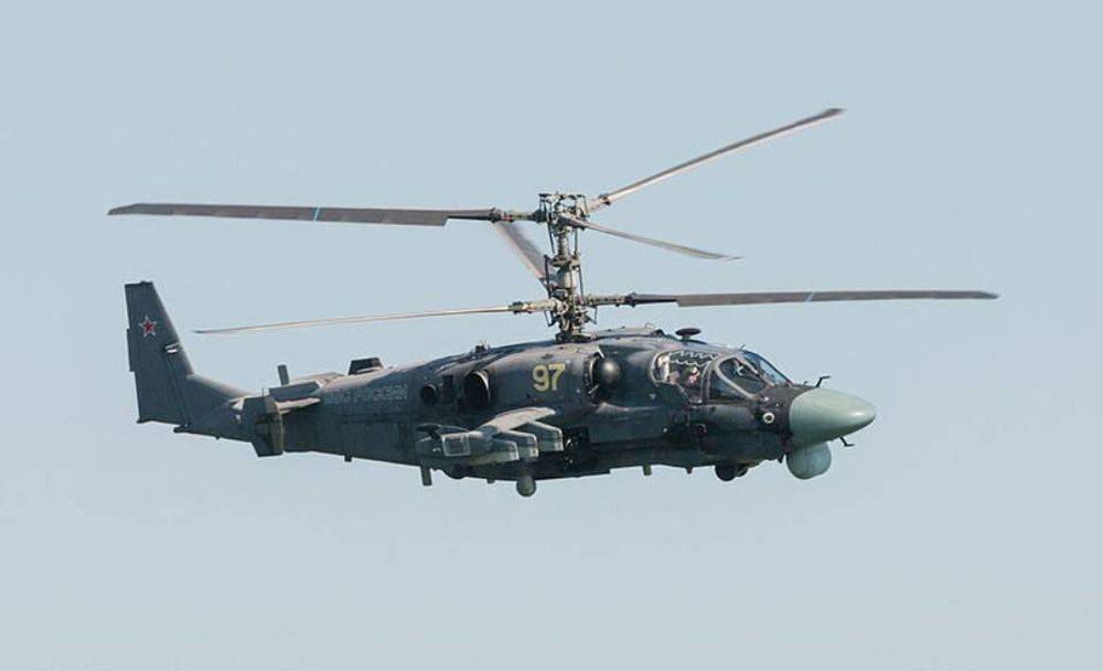 Украинские военные попытались сбить российский Ка-52 при помощи FPV-дрона
