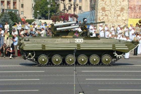 Редкая украинская БМП с боевым модулем "Шквал" стала трофеем