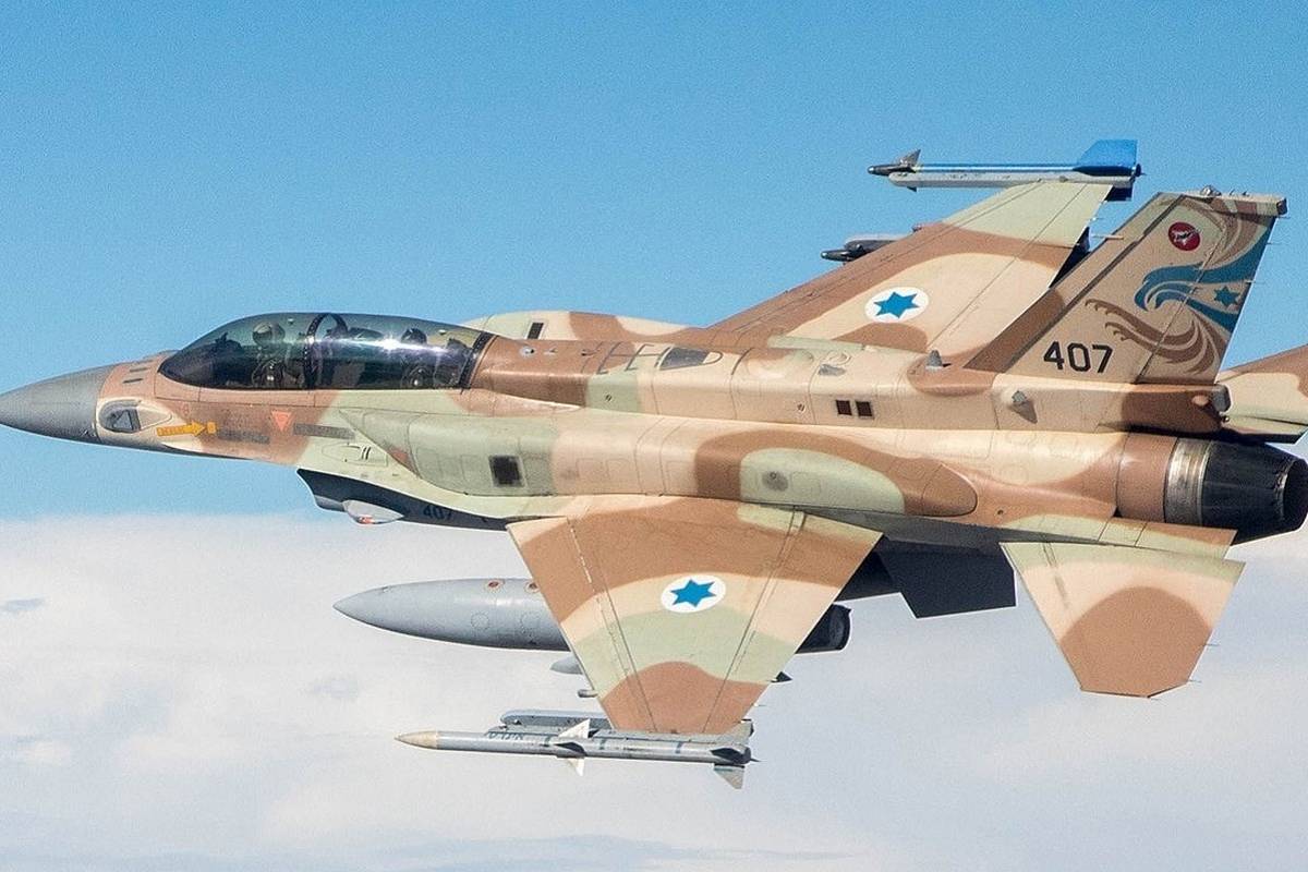 Истребитель F-16I Sufa ВВС Израиля
