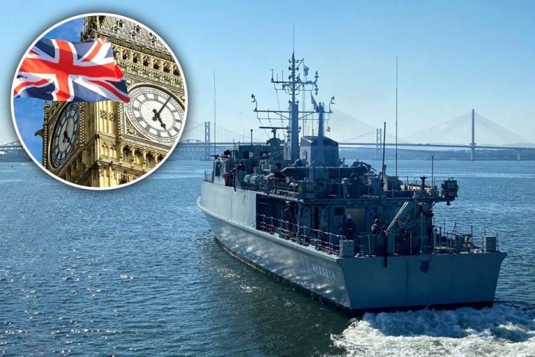 Украинский ВМФ будет жить «в изгнании» – у британских берегов