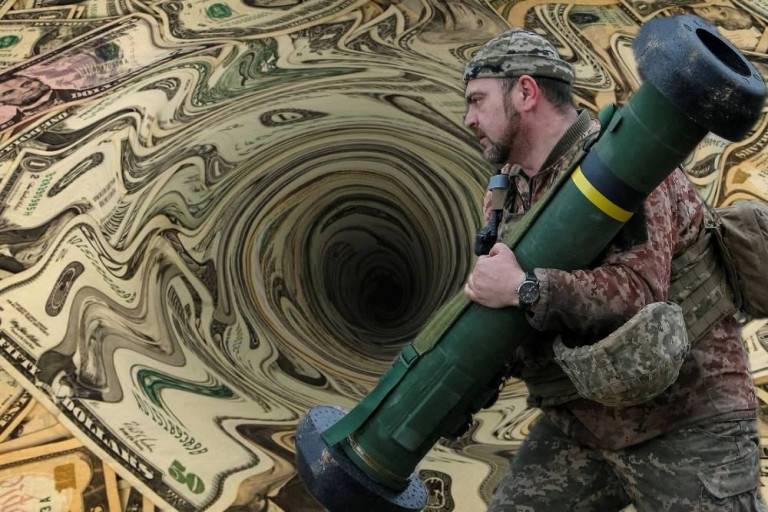 Чёрная дыра Украина: исчезает не только американское оружие