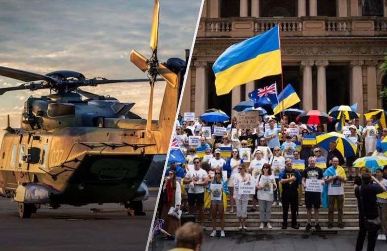 Почему Австралия передумала передавать Украине вертолёты?