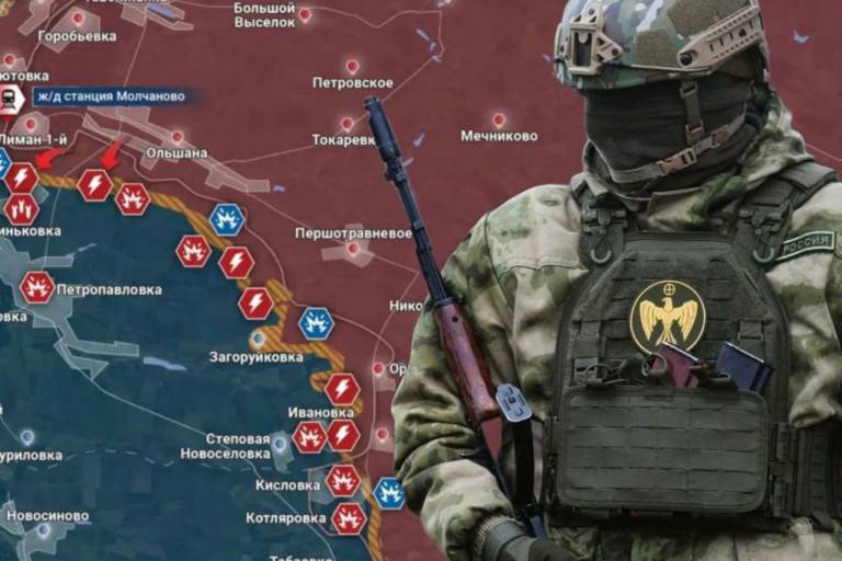 Донбасский фронт: ВС России наступают на Купянск на 35 километрах фронта