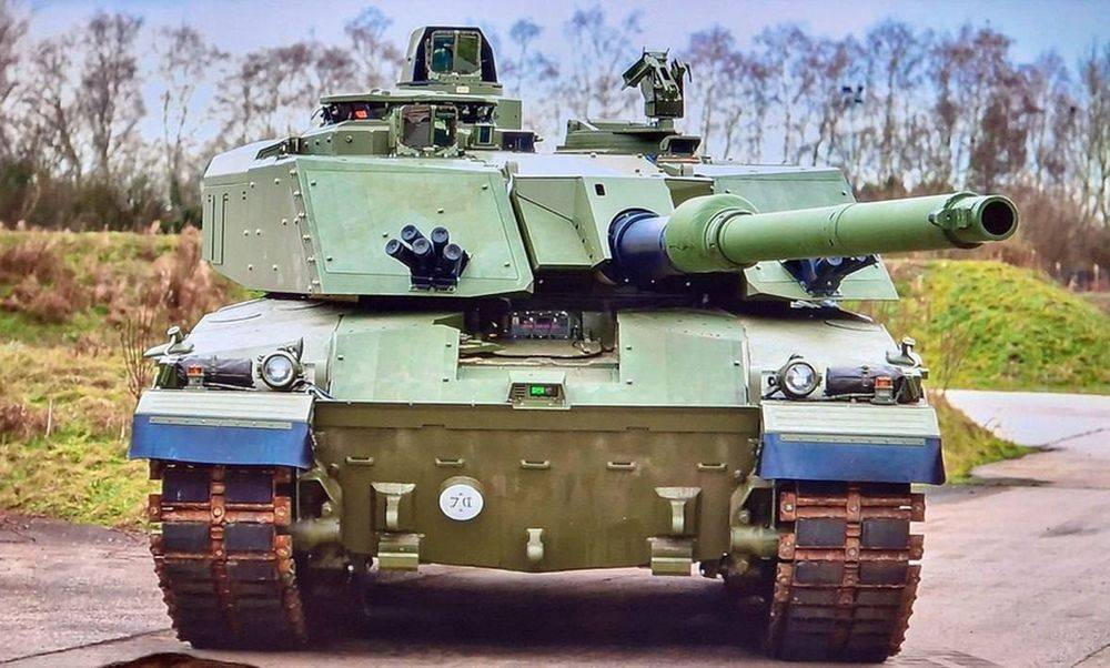 Опубликованы новые снимки британского танка Challenger 3