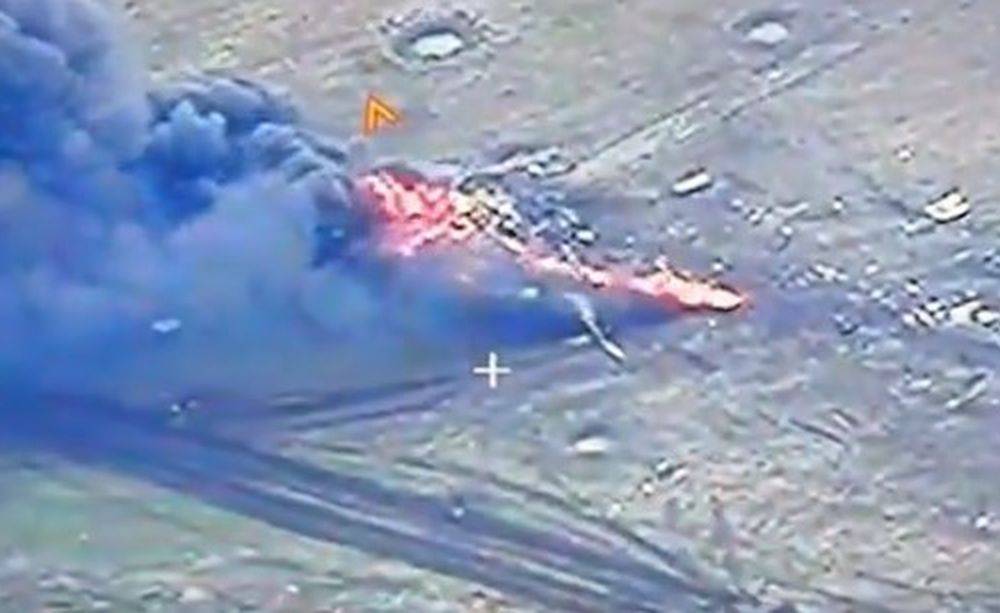 Уничтожение вертолета Ми-24 ВСУ под Работино попало на видео